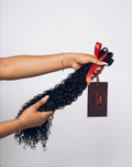 Black Boho Faux Locs. (PRE-ORDER)