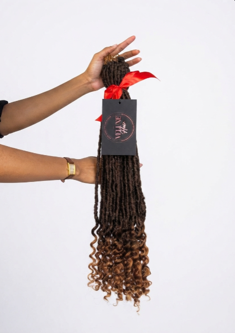 Brown Faux Locs.(Pre-Order)