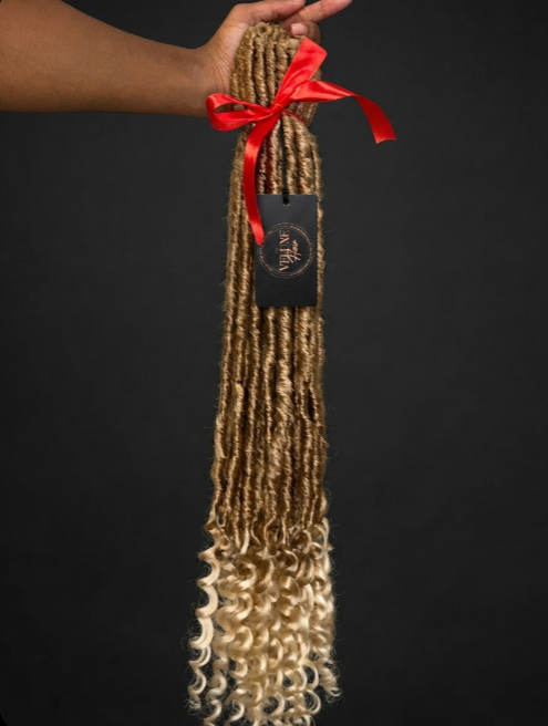 Blonde Faux Locs.(Pre-Order)