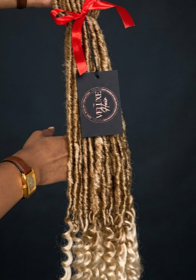 Blonde Faux Locs.(Pre-Order)