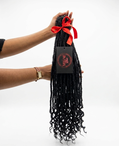 Black Faux Locs. (Pre-Order)